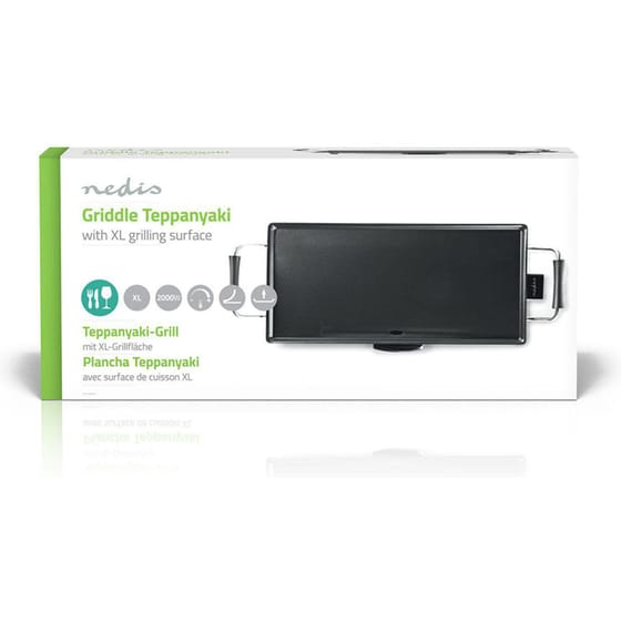 NEDIS FCTE110EBK50 Γκριλιέρα Teppanyaki image 3