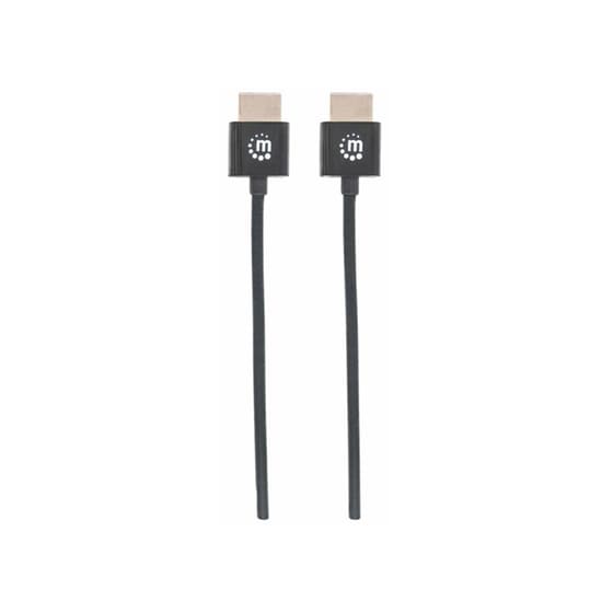 Καλώδιο Manhattan HDMI 2.0 Cable HDMI Male σε HDMI Male - 0.5m image 1