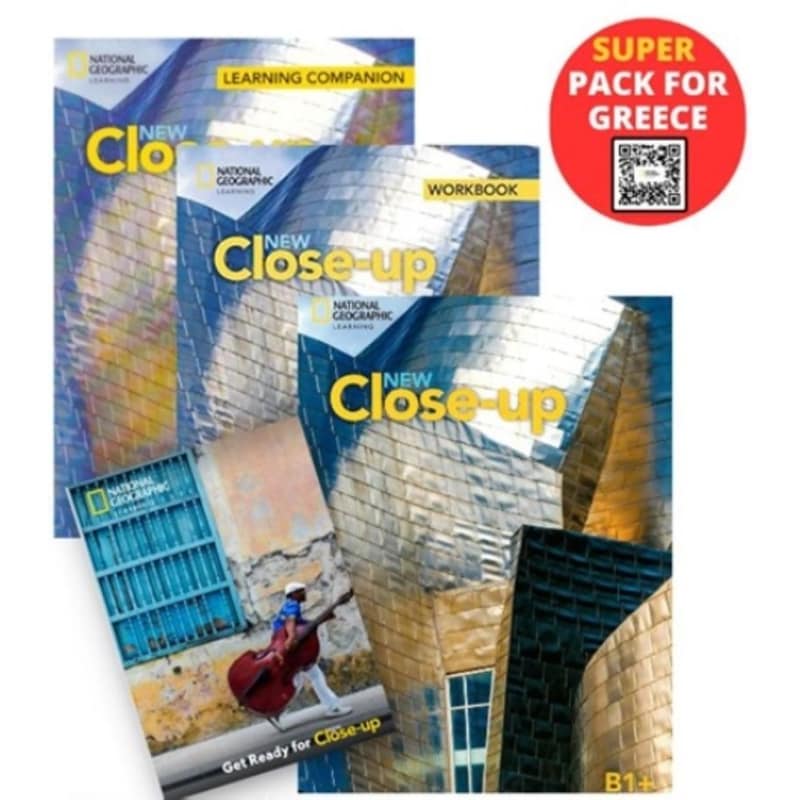 New Close-Up B1+ Super Pack For Greece (Students Book + Spark + Workbook + Companion + Testbook + Notebook)