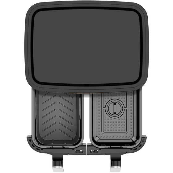 TURBOTRONIC TT-DAF8 2600 W με Αποσπώμενο Κάδο 9 L Μαύρη Διπλή Φριτέζα Αέρος- image 5