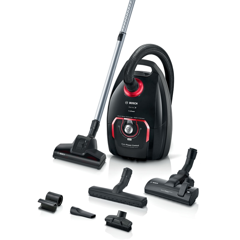 BOSCH BOSCH BGL8POW3A 890 W με Σακούλα 5 L Μαύρη Ηλεκτρική Σκούπα