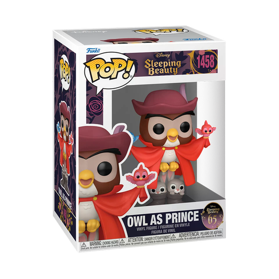 Funko Pop! Disney - Sleeping Beauty - Owl As Prince #1458 image 1