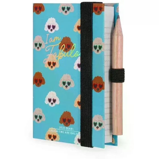 Ημερολόγιο Ημερήσιο Legami 2025 12M Mini Sky Blue Dogs image 3