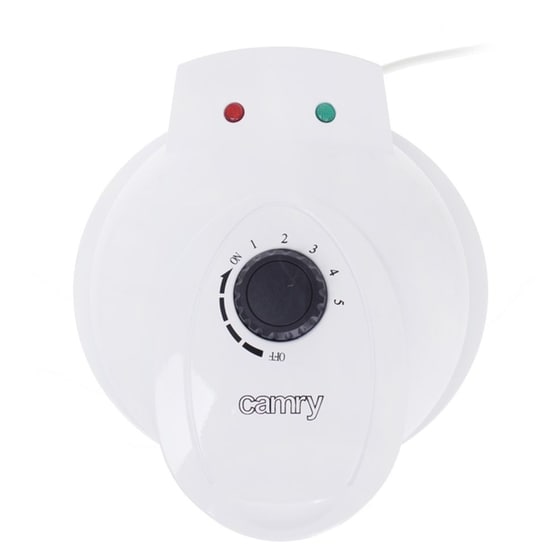 CAMRY CR 3022 1000W Λευκό Βαφλιέρα image 3