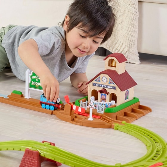 Πίστα Σταθμός Μπελ Fisher Price Thomas Το Τρενάκι image 1
