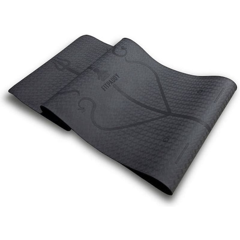 FITPADDY Στρώμα Γυμναστικής Fitpaddy MAT01BL Μαύρο