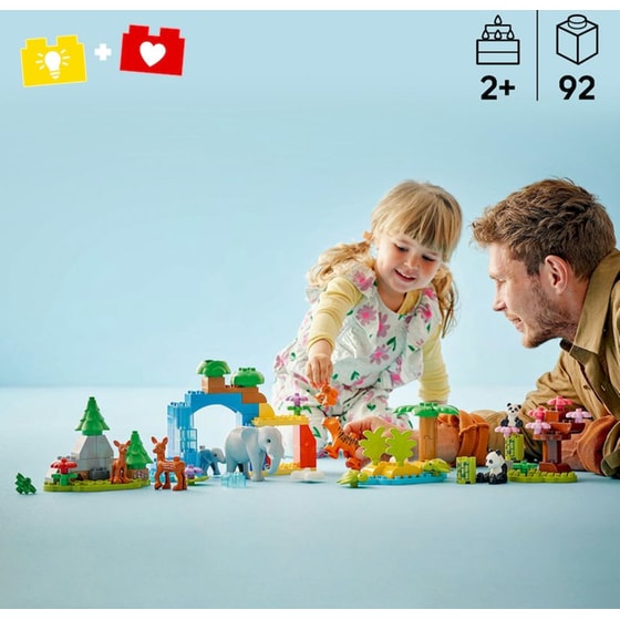 LEGO® DUPLO® Town 3-σε-1 Οικογένειες Άγριων Ζώων (10446) image 1