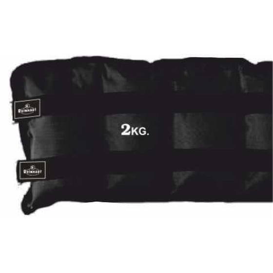 Βαράκια Άκρων 2 x 2kg Σταθερού Βάρους Reinhart 98605 - Μαύρα image 0