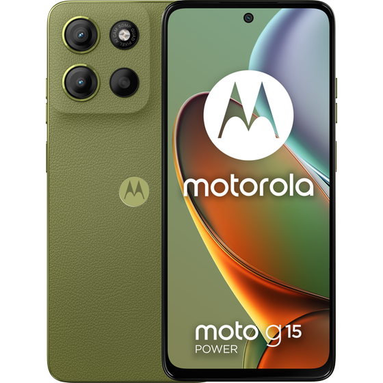 Motorola Moto G15 Power 256GB - Iguana Green image 0