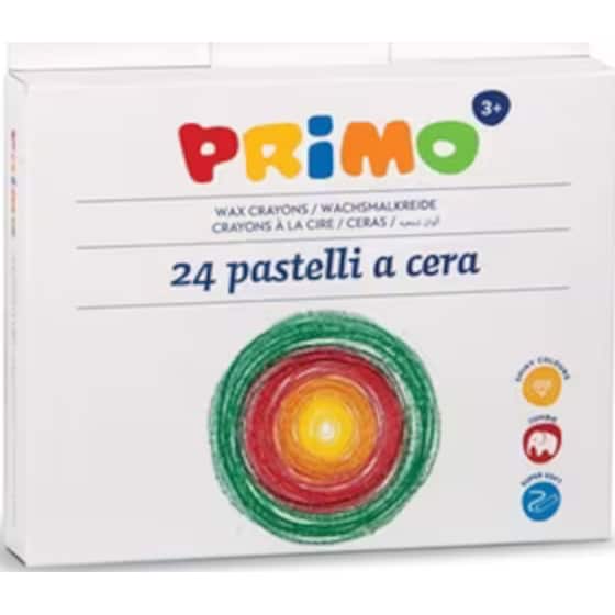 Κηρομπογιές Primo 24 Τεμάχια image 0