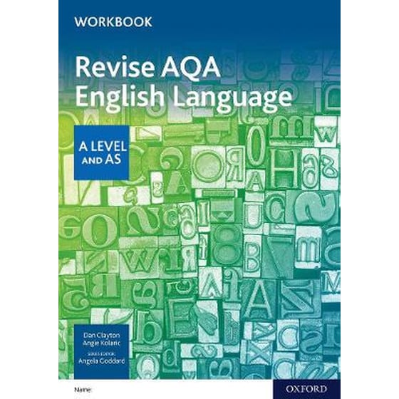 AQA AS and A Level English Language Revision Workbook image 0