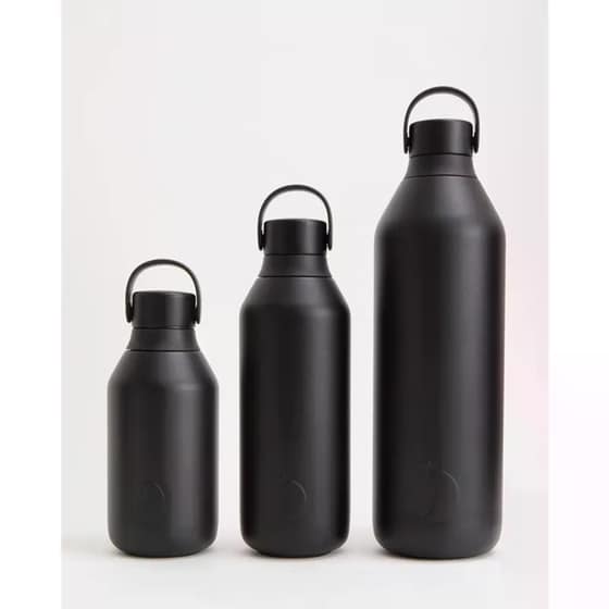 Μπουκάλι&nbsp;Θερμός Chilly's&nbsp;S3&nbsp;Onyx&nbsp;Black&nbsp;1000ml image 5