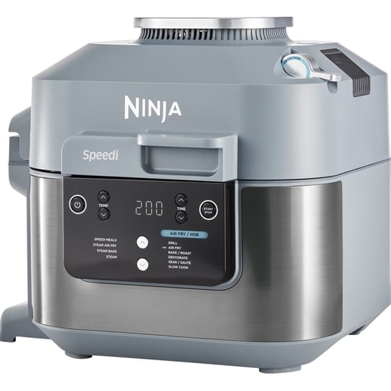 Φριτέζα Αέρος NINJA ON400EU Speedi  με Καπάκι 1760 W 5.7 L - Γκρι image 1