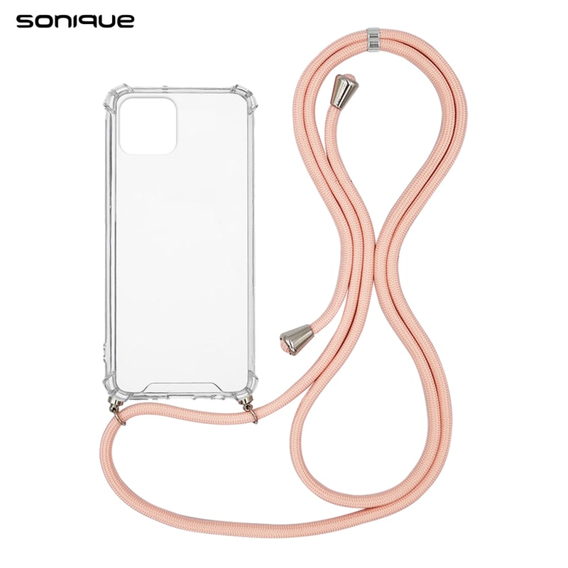 SONIQUE Θήκη Apple iPhone 11 Pro - Sonique Armor Clear - Ροζ