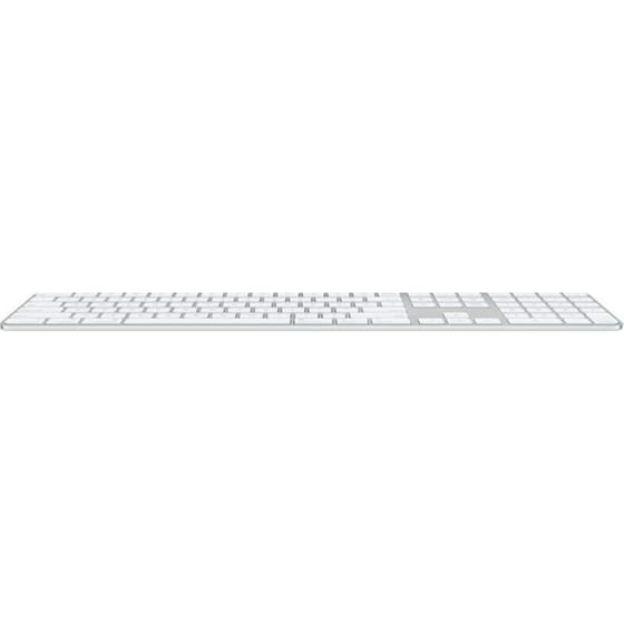 Apple Magic Keyboard With Numeric Keypad Ασύρματο Bluetooth Πληκτρολόγιο Ασημί (GR) image 1