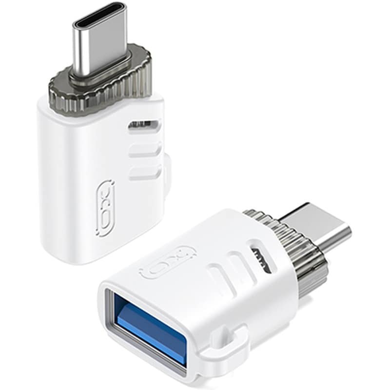 XO Αντάπτορας NB256B USB-C σε USB-A Λευκό
