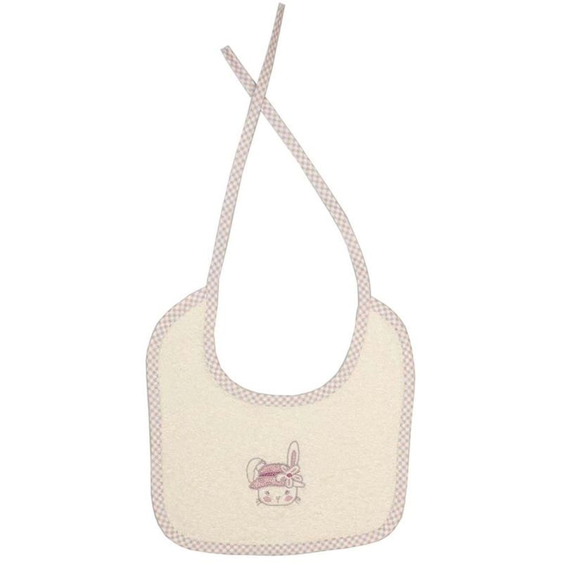 DIMCOL Σαλιάρα Dimcol Little Rabbit Girl 148 Εκρού