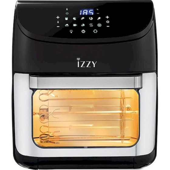 IZZY IZ-8245 με Πόρτα 1800 W 12 L Μαύρο Φριτέζα Αέρος - Φουρνάκι image 7