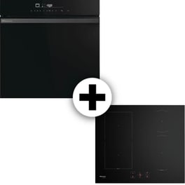 HISENSE HI6431BFZ & HO66F 77 Lt Μαύρο Εντοιχιζόμενος Σετ Φούρνος και Εστία