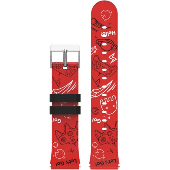 Λουράκι KIDDOBOO για  KIDDOBOO Smartwatch & KIDDOBOO Smartwatch 2.0 - Space Red image 0