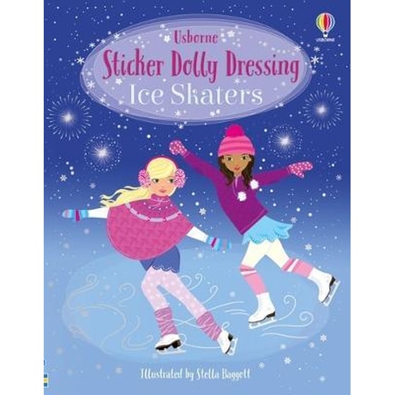 Sticker Dolly Dressing Ice Skaters image 0