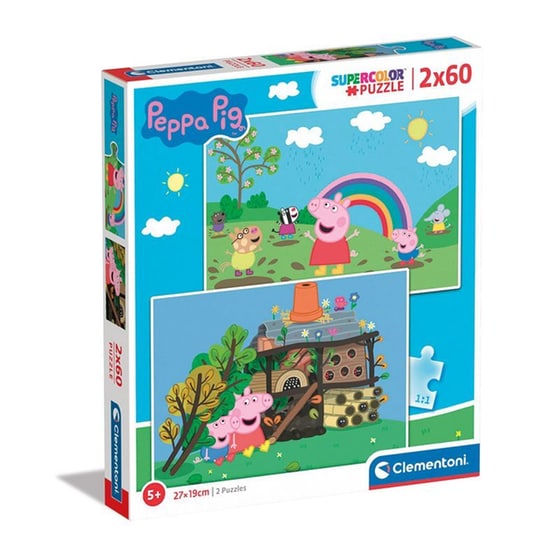 Παιδικό Παζλ Clementoni Supercolor Peppa Pig (120 Κομμάτια) image 0
