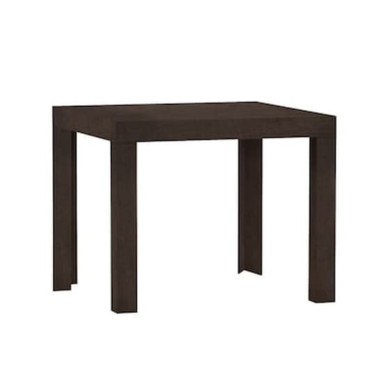 Τραπεζάκι Σαλονιού Woodwell από Μελαμίνη Decon C53569 55x55x45cm - Σκούρο Καφέ image 0
