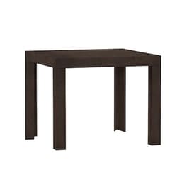 Τραπεζάκι Σαλονιού Woodwell από Μελαμίνη Decon C53569 55x55x45cm - Σκούρο Καφέ