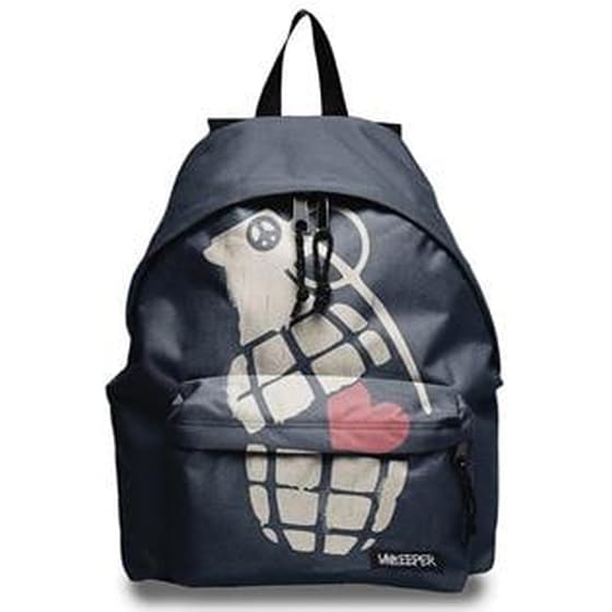 Τσάντα Πλάτης Δημοτικού Unkeeper Χειροβομβίδα Πολύχρωμη image 0