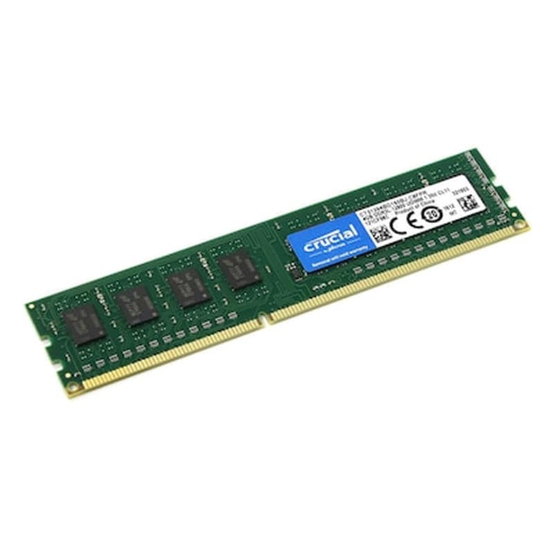 CRUCIAL Μνήμη Ram Crucial CT51264BD160BJ DDR3L 4GB 1600MHz Dimm για Desktop