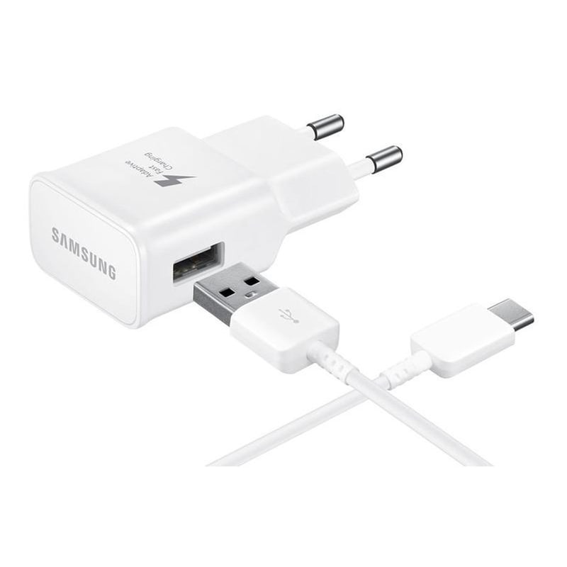 HOPPLINE Σετ Φόρτισης Samsung Ep-ta20ewe+ep-dn930cwe Usb-C 15W - White