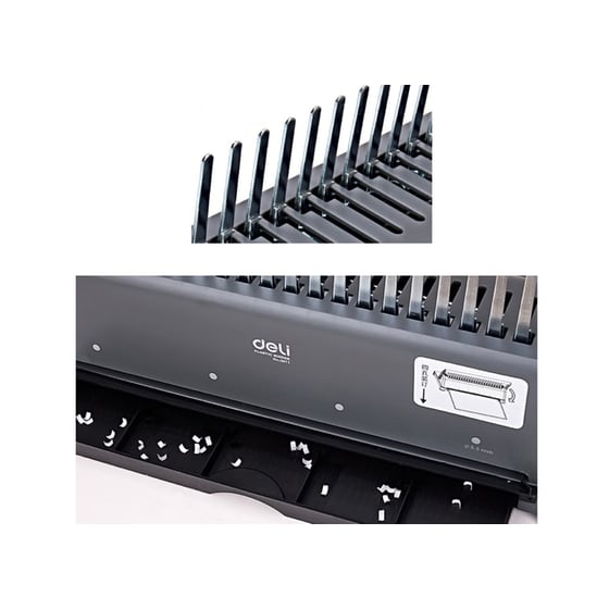 Μηχανή Βιβλιοδεσίας - Deli E3871 Comb Binding Machine image 2