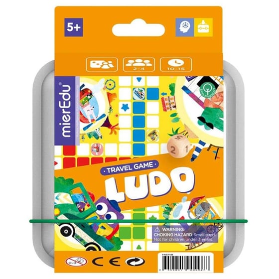 Παίζω Ταξιδεύοντας Ludo Επιτραπέζιο (Mier Edu) image 0