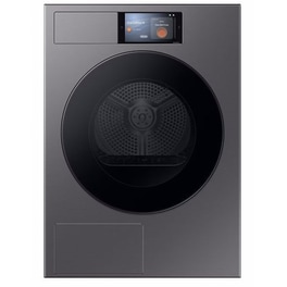 SAMSUNG DV90F09F4SU4 9 kg με Αντλία Θερμότητας Σκούρο Ασημί / Μαύρο Στεγνωτήριο Ρούχων