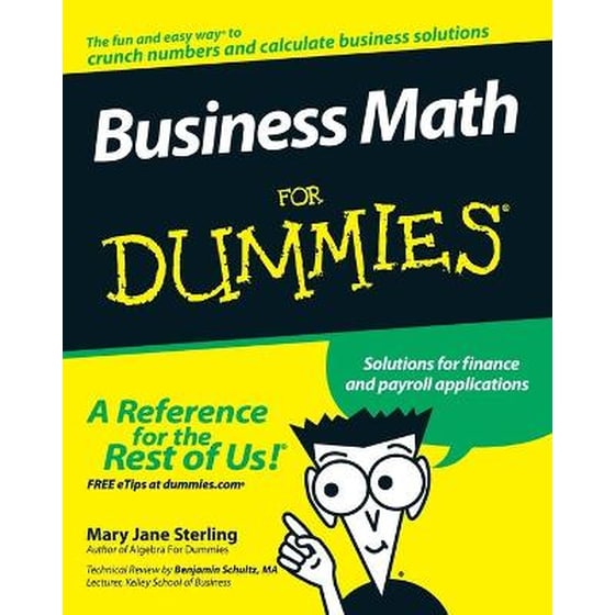 Business Math For Dummies image 0