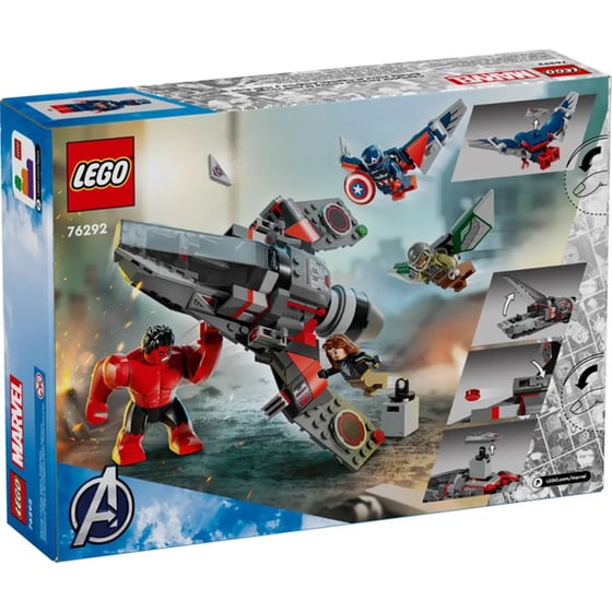 LEGO® Captain America vs. Red Hulk Battle (76292) image 3