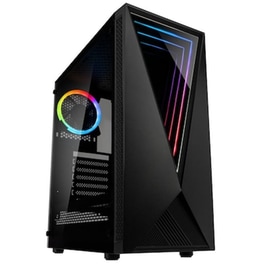 Κουτί Desktop Kolink Void GEKL-063 RGB Midi-tower - Μαύρο