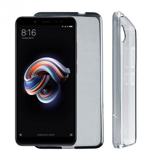 Θήκη Xiaomi Redmi Note 5 AI - Volte-Tel Air Slimcolor - Διάφανη Γκρι image 0