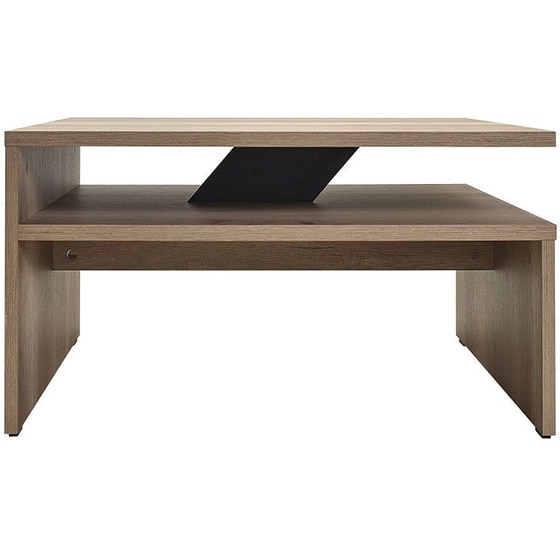 Τραπεζάκι Σαλονιού Spitishop από MDF 90x90x42cm - Καφέ image 3