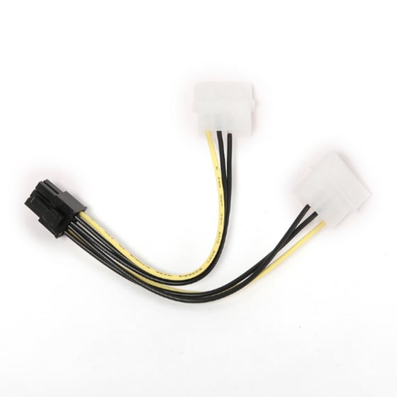 Αντάπτορας Cablexpert CC-PSU-6 Molex to 6-pin image 1