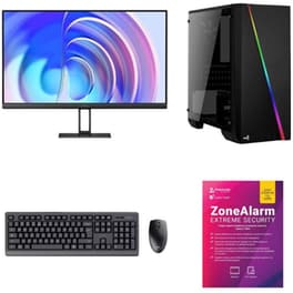Bundle Desktop Vengeance (Ryzen 7-5700G/16GB/512GB SSD/Radeon Graphics/Win11Home) + Xiaomi Monitor A24i 24'' FHD 100Hz 6ms IPS + Ασύρματο Σετ Πληκτρολόγιο & Ποντίκι Trust Primo + Antivirus Checkpoint
