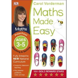 Maths Made Easy: Matching & Sorting, Ages 3-5 (Preschool)