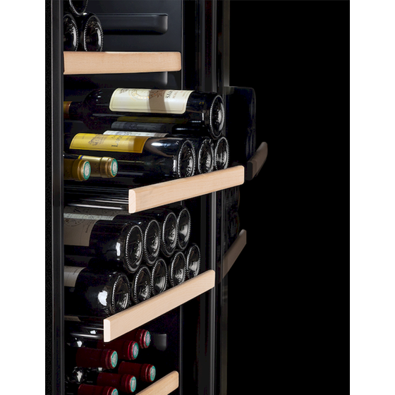 LA SOMMELIERE LS117BLACK για 121 Μπουκάλια Μαύρο Συντηρητής Κρασιών image 9