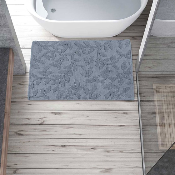 Πατάκι Μπάνιου Das Home Bathmats Colours 0629 Βαμβακερό 50x80cm - Γκρι image 1