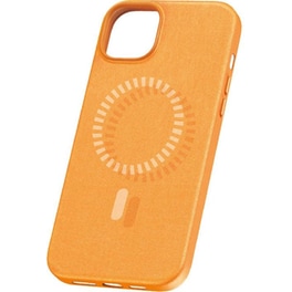 Θήκη Apple iPhone 15 - Baseus Fauxther Series Case με MagSafe - Πορτοκαλί