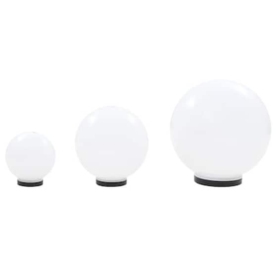 Vidaxl Φωτιστικά Μπάλα Led 3 Τεμ Σφαιρικά 20/30/40 Εκ. Ακρυλικά (pmma) image 4