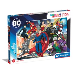 Παιδικό Παζλ Clementoni Super Color Dc Comics (104 Κομμάτια)