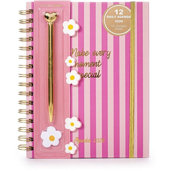 Ημερολόγιο Posh+Pop 2026 12Μ Σπιράλ Daisy image 0