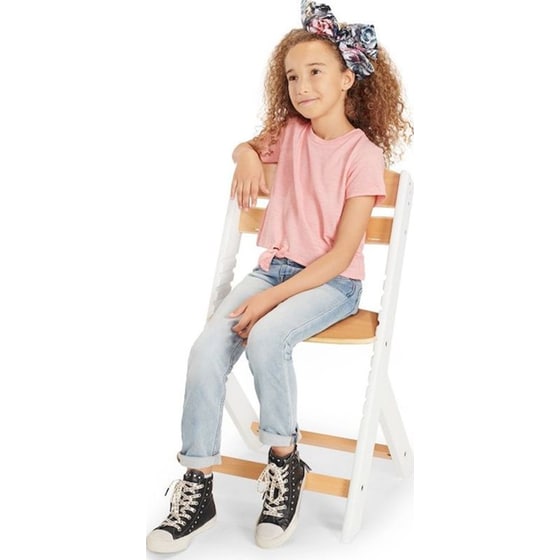 Kinderkraft Καρεκλάκι Φαγητού Enock με Μαξιλαράκι - Γκρι image 7