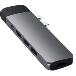Docking Station Satechi ST-TCPHEM 6-Port USB 3.0 συμβατό με Dual USB-C
